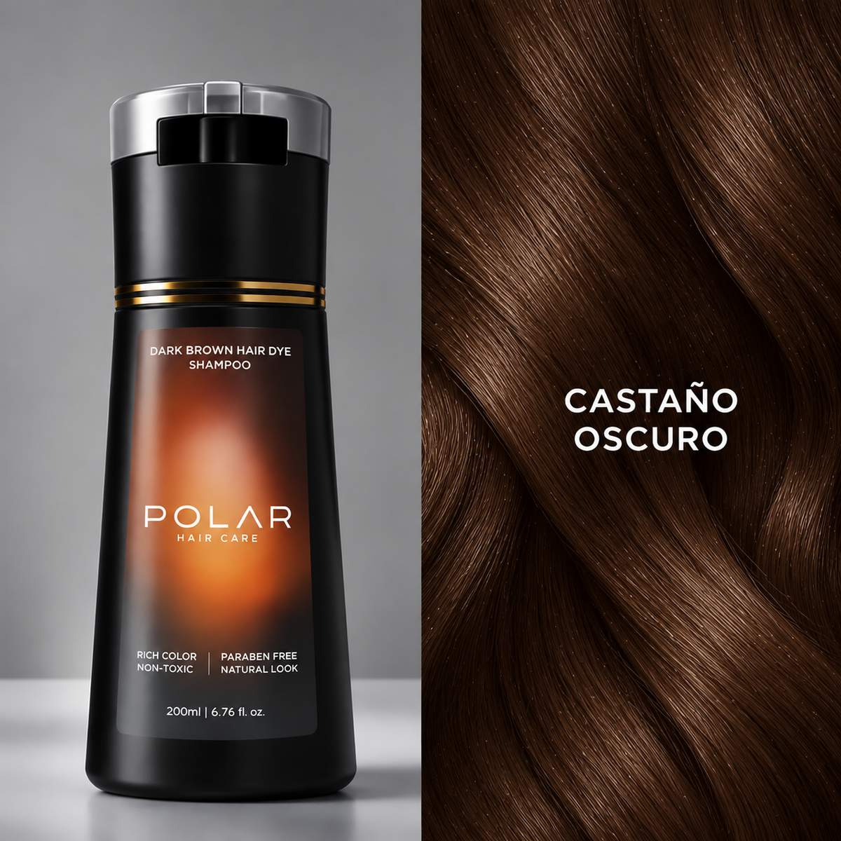 "POLAR HAIR CARE" Shampoo Eliminador de Canas
