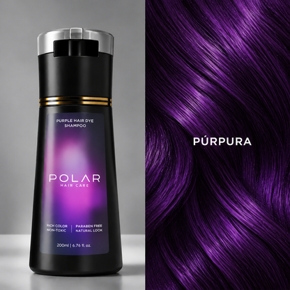 "POLAR HAIR CARE" Shampoo Eliminador de Canas